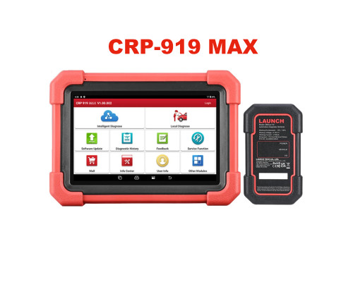 ДИАГНОСТИЧЕСКИЙ МУЛЬТИМАРОЧНЫЙ СКАНЕР LAUNCH CRP919 MAX
